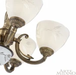 Подвесная люстра Arte Milano AM343659 343659/8 AB (220V, на цепи)