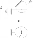 Бра Donolux W111023 W111023/1