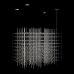 Подвесная люстра Loft It Maze 10348/1200 (LED, 220V, на тросе, куб)