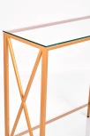 Консольный стол AllConsoles 1033-CG clear золотой