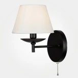 Бра Eurosvet Hotel 60060/1 черный (220V, выключатель)