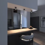 Накладной точечный светильник Elektrostandard DLR024 DL 6W 4200K Черный жемчуг