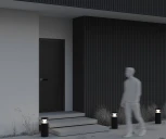 Наземный уличный светильник Maytoni Pyro O496FL-L21B3K1 (LED, 220V, круглые, IP65)