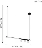 Подвесной светильник Eglo Phianeros 99376 (LED, 220V, на проводе, шарики)