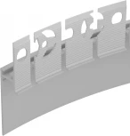 Профиль PLINTUS-FANTOM-BENT-H35-SIDE-2000 WHITE (Arlight, Алюминий) 043675