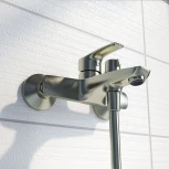 Смеситель IDDIS Ray RAYBN02i02 для ванны с душем, сатин