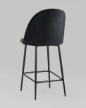 Стул полубарный Stool Group Марсель велюр черный УТ000025270