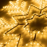 Фигура ARD-SNOWFLAKE-M8-950x950-540LED Warm (230V, 33W) (IP65)