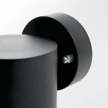 Настенный светильник Feron Рио 11708 DH1001, на стену, GX53, черный (220V, круглые, IP54)