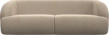 Диван прямой Лига-041 (Бежевый/Велюр) Лига Диванов арт.122199
