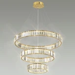 Подвесная люстра ярусная большая Vekia 5015/88L Odeon Light (LED, 220V, на тросе)