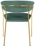 Стул Turin мятный с золотыми ножками Bradex Home FR 0912
