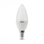 Лампочка светодиодная E14 8 Вт 520 lm 3000K теплое желтое свечение Gauss Elementary 33118