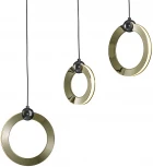 Подвесной светильник Lumien Hall Livin LH8028/5P-BK-SGD-PBK