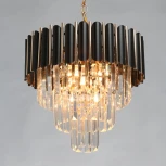 Подвесная люстра каскадная хрустальная De City Бриз 111014205 (220V, на цепи)