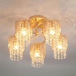 Потолочная люстра Eurosvet Bonnie 30137/5 золото (220V)