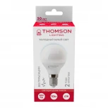 Лампочка светодиодная белый шар E14 10W Thomson Globe TH-B2317