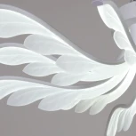 Потолочная люстра светодиодная с пультом и ночным режимом Reluce 14390-0.3-6+6 white (Умный дом) (220V)