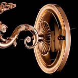 Бра Crystal Lux Stefania AP1 (220V, подсвечник, свеча)