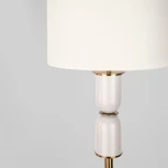 Торшер Eurosvet Caprera 01154/1 латунь (220V, выключатель, круглые)