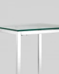 Журнальный стол Stool Group 40*40 ТАУН серебро УТ000004653