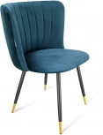 Стул SHT-ST36-1/S95-1 тихий океан/черный муар/золото Sheffilton 7875325701