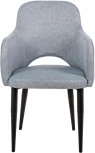 Стул R-Home Ledger Сканди Грей Чёрн