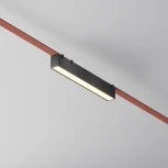 Трековый светильник ременной Maytoni Basis Parity TR129B-12W3K-B 48V 3000K 12Вт черный (LED)