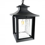 Уличный подвесной светильник Feron Брюссель PL555 48335 60W E27 черный (220V, на цепи, IP44)