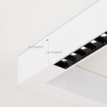 Линейный настенно-потолочный светильник LED CLIP-38-LASER-S330-12W Day4000 (WH, 36 deg, 24V) (Arlight, IP40 Металл) 029005