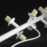 Подвесной светильник Lussole LSP-7001 (220V, на проводе, шарики, кольцо, IP21)