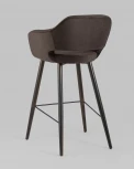 Стул барный Stool Group Саймон велюр темно-коричневый УТ000025187