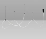 Подвесной светильник с гибким неоном Kink Light Венди 08031-500,19 (LED, 220V)