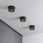 Светильник встраиваемый Elektrostandard Moll 25004/01 GU10 чёрный (220V, круглые)