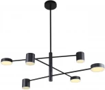 Потолочная люстра ярусная на штанге Ducan 3094-6P F-Promo (LED, 220V)