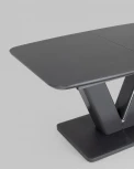 Стол обеденный Stool Group Вильнюс раскладной 160-200*90 серый УТ000035013
