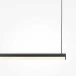 Подвесной светодиодный светильник Maytoni Halo MOD246PL-L24BK (220V, на тросе)