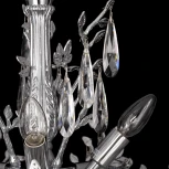 Подвесная люстра Citilux Ritz CL310081 (220V, хрусталь, подвески, на цепи, листья, ветки)