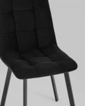 Стул Stool Group Oliver Square велюр черный УТ000034879