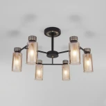 Потолочная люстра на штанге Eurosvet Amado 70115/6 черный (220V)