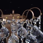 Бра MW-Light Жемчуг 232028201 (220V, хрусталь, подвески, шарики)