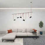 Комплект ременной трековой системы Belty на штанге Rod Denkirs Belty Set DK55SET06-01-BR (LED, 48V)