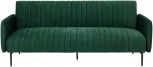 Диван прямой Stool Group Дрезден велюр зелёный УТ000035922