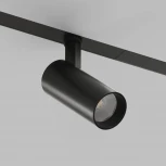 Трековый светильник однофазный 220V 10W Denkirs Simple Spot DK8210-BK (LED, круглые)