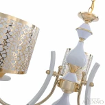 Подвесная люстра Arte Milano Florentia-6067 306067/3 Wh/Gd (220V, на цепи)
