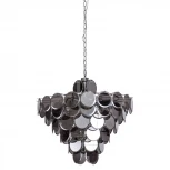 Подвесная люстра каскадная Divinare Chloe 7566/02 SP-18 (220V, хрусталь, на цепи)