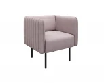 Кресло тканевое розовое D1 Рио AAA41219016 Velutto 37
