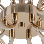 Потолочная люстра RGB на штанге Citilux Salma Smart CL224A162 (LED, 220V, голосовое управление, пульт управления, управление смартфоном, умный дом - Алиса, Маруся, Экосистема Сбер)