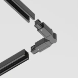 Коннектор поворотный шарнирный Trinity черный (трехфазный) Maytoni Technical TRA005CS-31B (220V)