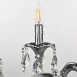 Подвесная люстра Bohemia AL7901 AL79101/10/250 A Ni (220V, подвески, на цепи, подсвечник, свеча)